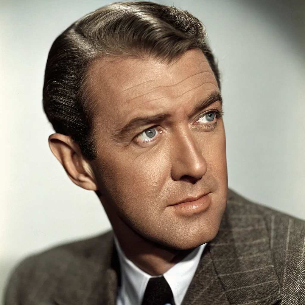 Portrait of James Stewart
